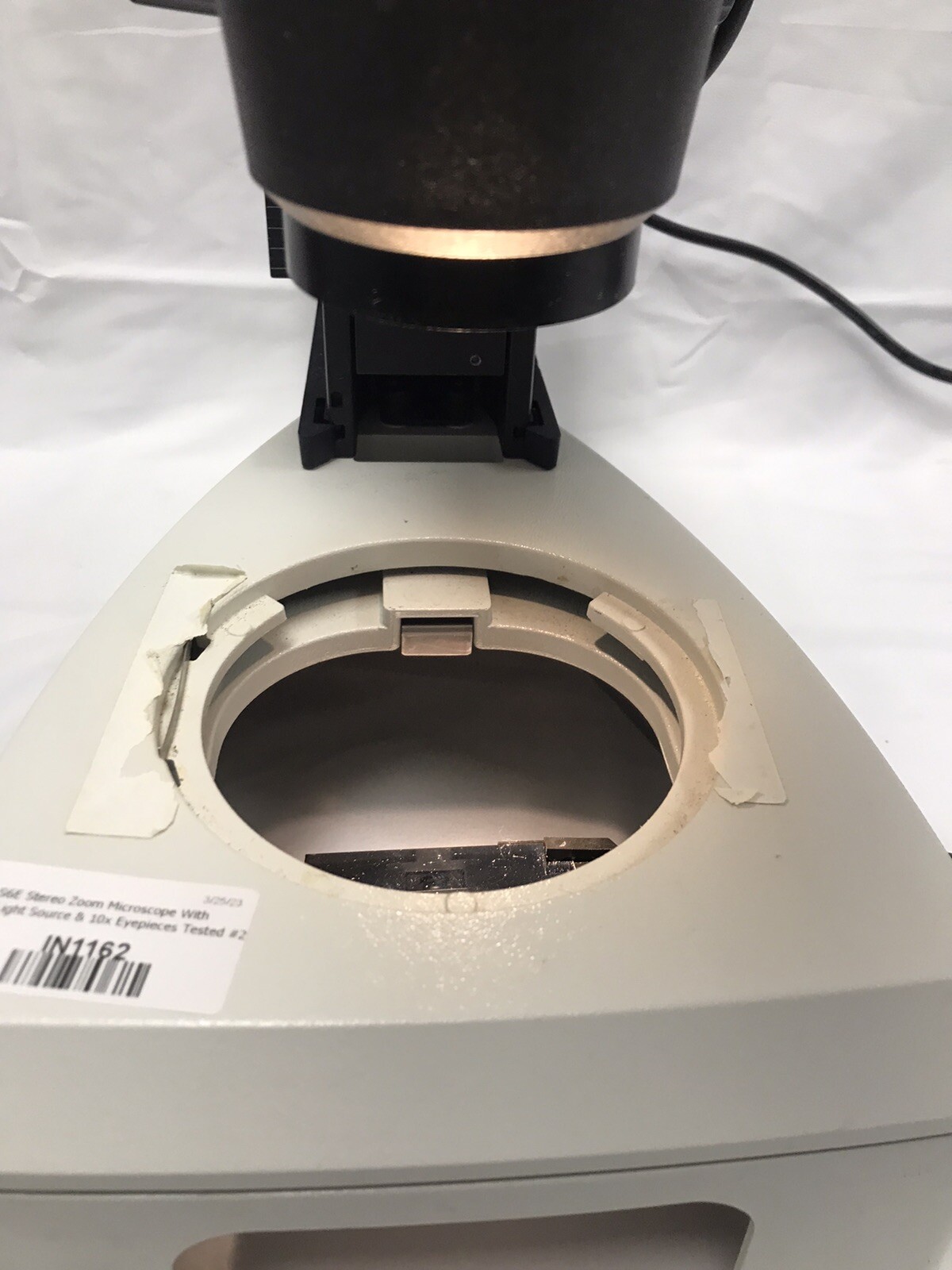 Leica S6E Stereo Zoom Microscope With Stand L2 Light Source 10x