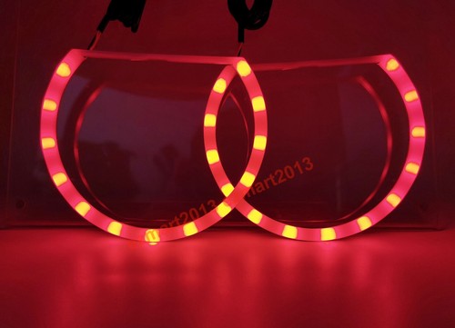 Dream color Flow series Chasing SRGB halo with Turn Signal Flash DRL angel eye - Picture 17 of 24