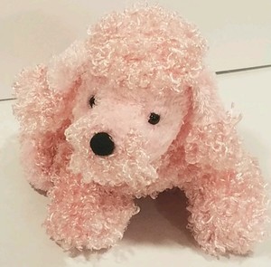 perro rosa juguete