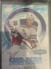 Will Cuylle Rookie   2023-24 Ud Ice Hockey Sub-zero Sz-34  526/799