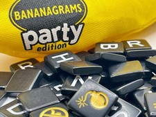 Bananagrams Party Black Letter Tile Individual Game Replacement Crafts You