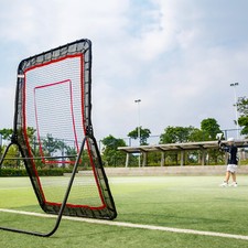 VEVOR Filet de Rebond Rebondisseur Football Crosse Baseball 122x213 cm Réglable