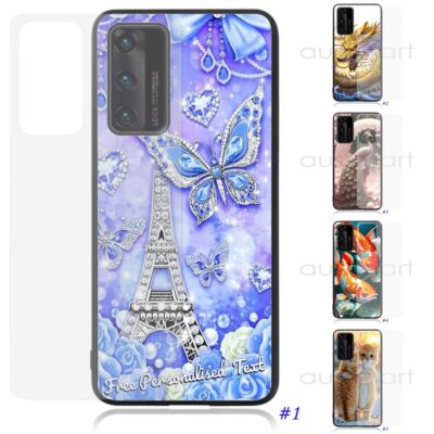 Personalised Text Glass Phone Case For Huawei Mate 40/30/20/10/9/8 Series