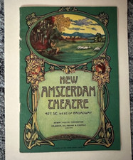 Eddie Cantor Ruth Etting Whoopie 1929  Playbill New Amsterdam Theater New York