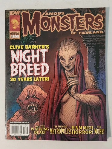 FAMOUS MONSTERS OF FILMLAND #252 MAGAZINE OCT 2010 CLIVE BARKER'S NIGHT BREED