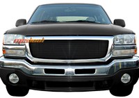 Sierra 1pc Upper Replacement Black Billet Grille Grill Insert 03-06 on sale Sierra 1pc Upper Replacement Black Billet Grille Grill Insert 03-06 on sale