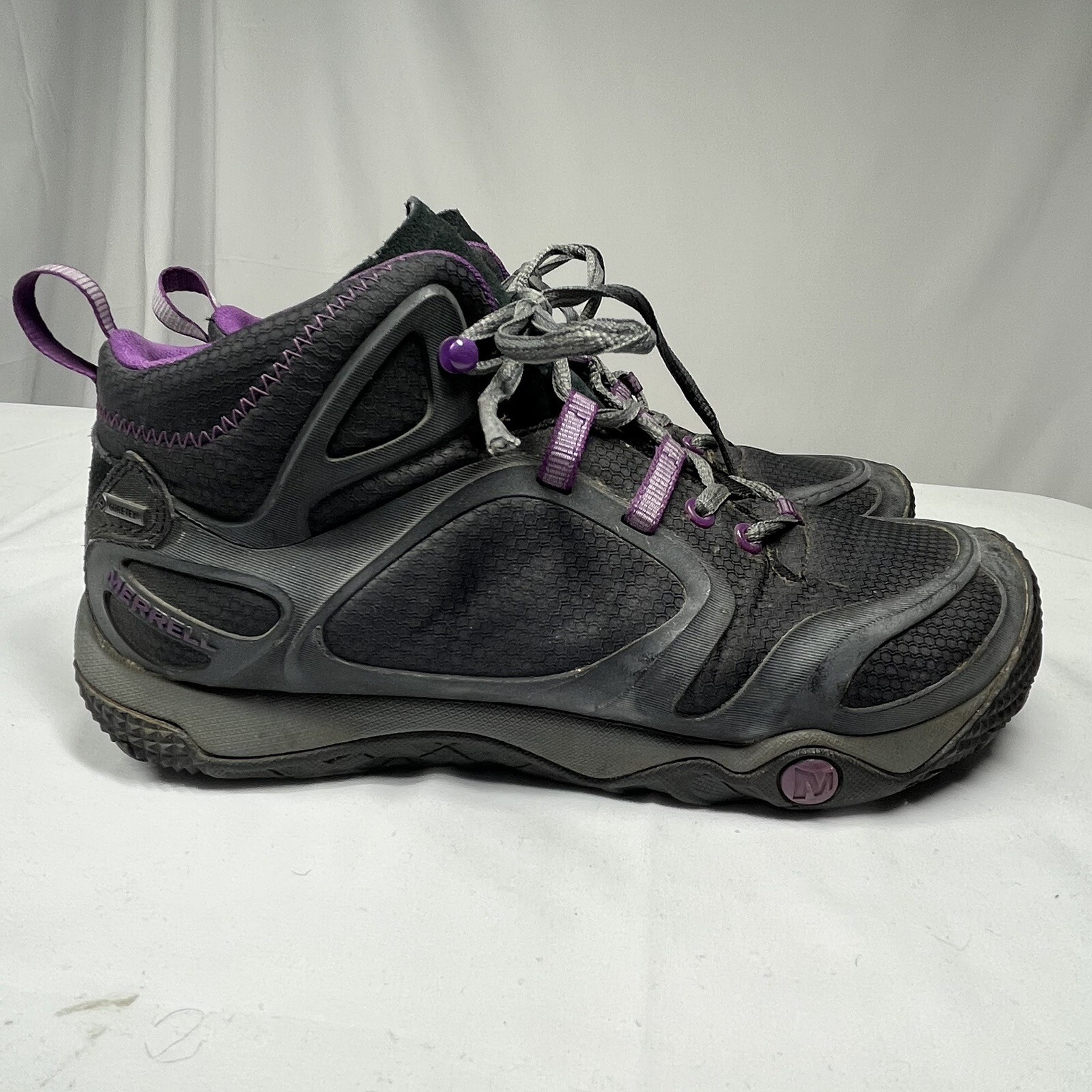 Scarpe da trekking Merrell donna 9 PROTERRA Mid Gore tex J48128 nero viola stivali