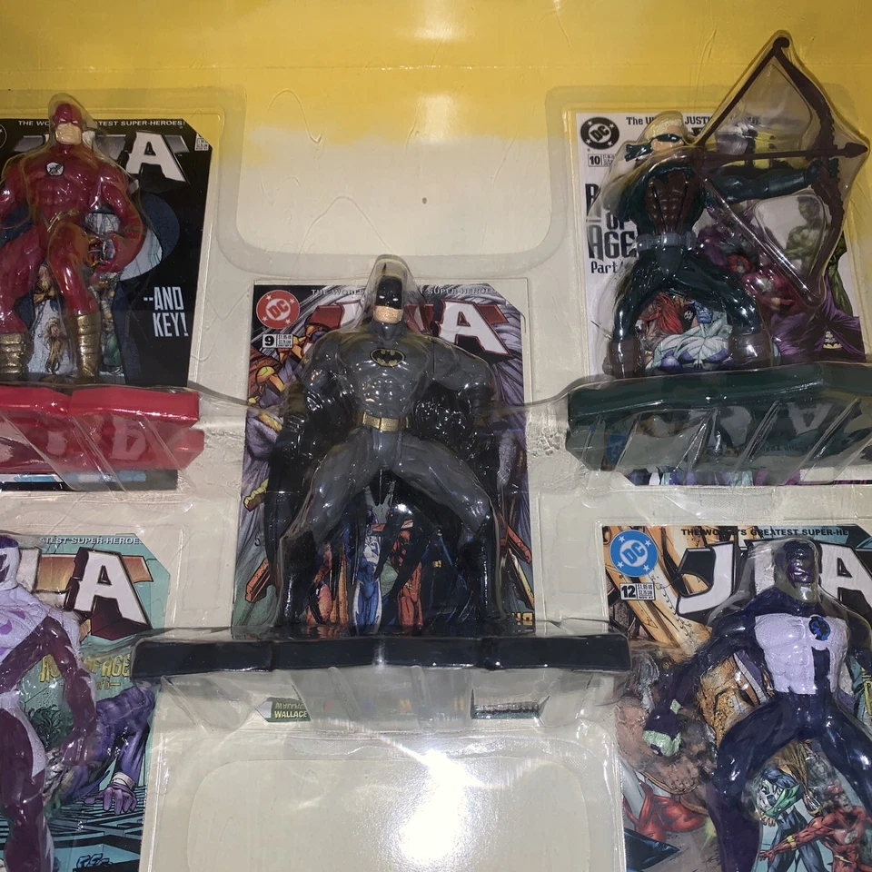 Vintage 1998 Liga de la Justicia de América Colección II Kenner #70773 con JLA STANDS Foto 3 de 4