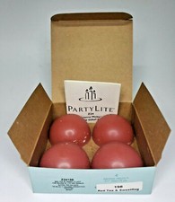PartyLite Aroma Melts Fragrance Warmer 2.25" Red Tea & Sweet Flag P7D/Z24198
