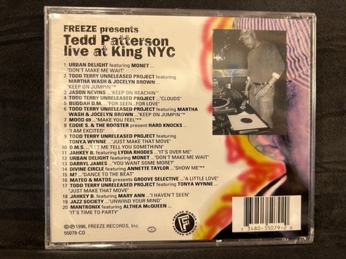 TEDD PATTERSON LIVE AT KING NYC- CD - BRAND NEW - Picture 2 of 2