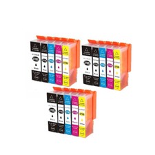 15 Ink Cartridge For Canon PGI-270XL CLI-271XL PIXMA MG5720 MG5721 MG5722 MG6820