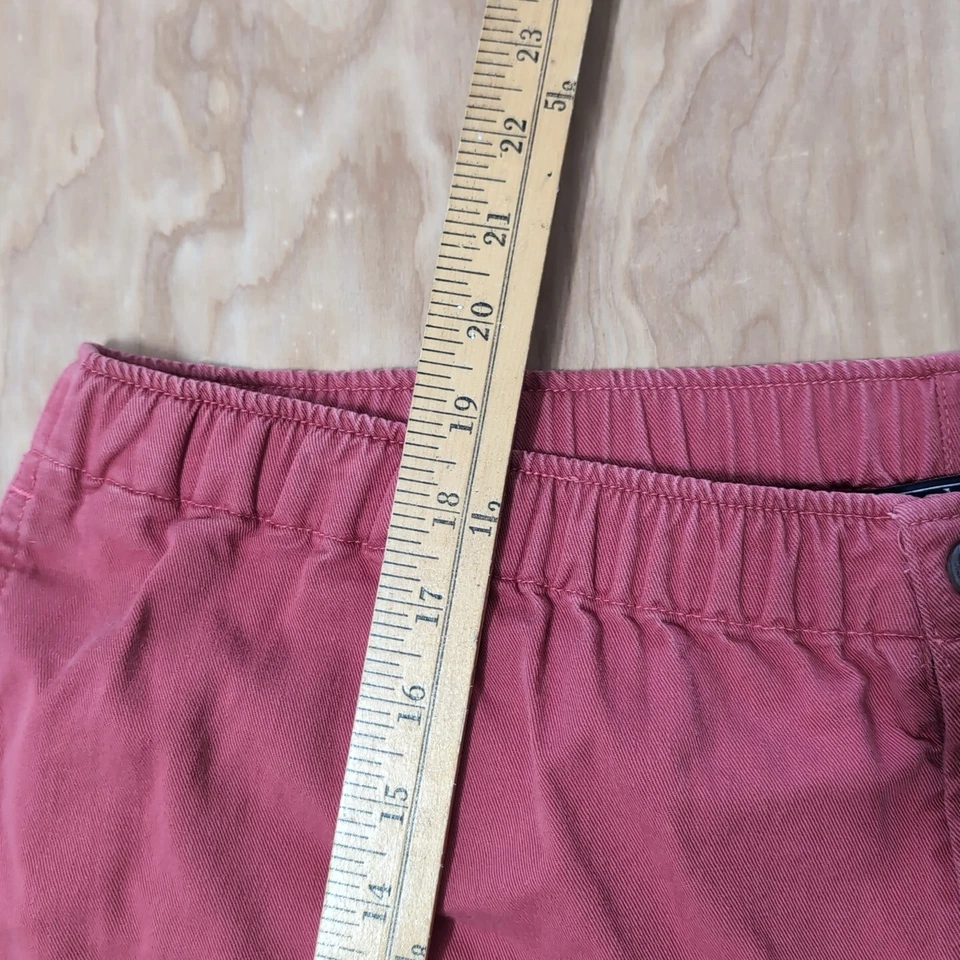 Vtg Polo Ralph Lauren Shorts Mens 37x9" Chino Made in the USA Samon Pink Stretch - Image 4 of 4