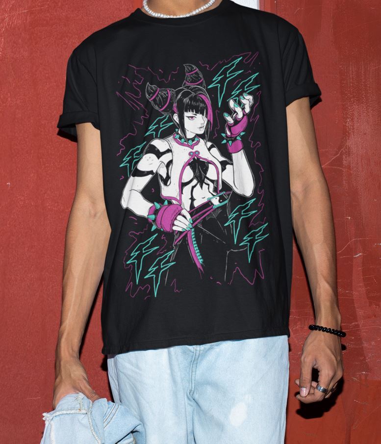 Juri Essential T-Shirt Street Fighter Anime Exclusive Unisex Shirt