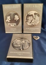 3 VHS Video Kassetten "Laurel & Hardy" (Dick + Doof) Kult Kollektion TaurusVideo