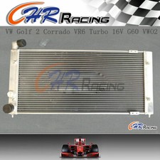 Aluminum Radiator For Volkswagen VW Golf 2 Corrado VR6 Turbo 1983-1992 G60 VWO2