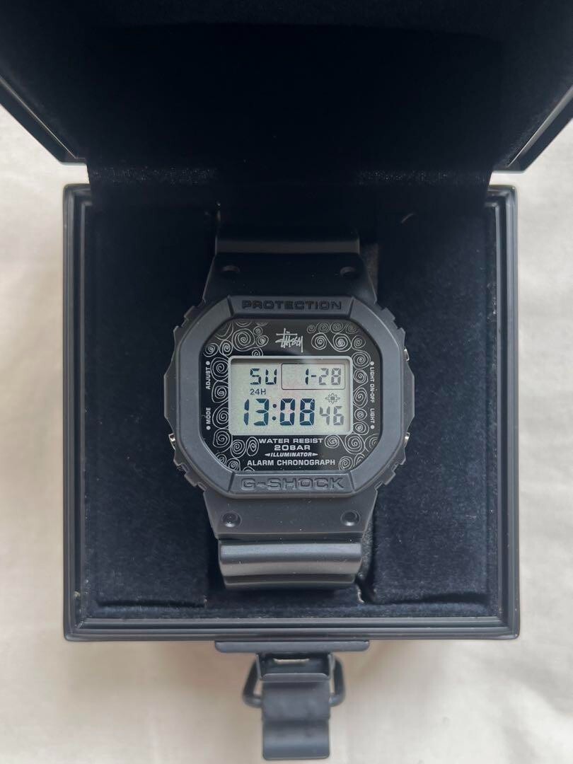 G-Shock × Stussy Collaboration LTD. DW-5000ST-1JR 25th G-Shock × Stussy Collaboration LTD. DW-5000ST-1JR 25th