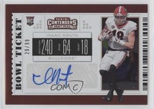 2019 Contenders Draft Picks College Bowl Ticket 29/99 Isaac Nauta #310 Auto 0m6i