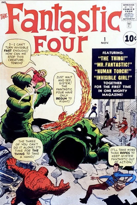 Vintage 1985 The Fantastic Four poster 22x34