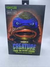 NECA TMNT Leonardo As Creature From the Black Lagoon X Monsters