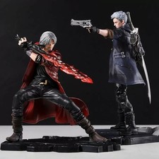 ✅ Devil May Cry 5 Dante Black Action Figuren 24cm Playstation Games PS2