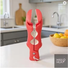 Silicone Anti-Burn Kitchen Clip Lifter Holder for Dish, Bowl & Pot