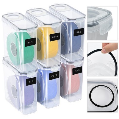 Filament Aufbewahrungsbox Feuchtigkeitsbeständige 2-12er 3D Drucker Drybox 4L