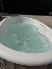 FIBERGLASS! 🪵 OFURO ELECTRIC OR wood fired HOT TUB 🪵 ✅ AIR BUBBLES MASSAGE ✅
