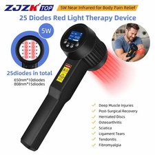 5W LLLT Cold Laser Therapy 808nm 650nm 25 Diodes for Wrist Pain Sciatica Relief