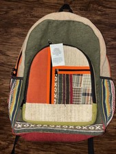 Rising International Colorful Backpack Nepal Boho Chic NEW