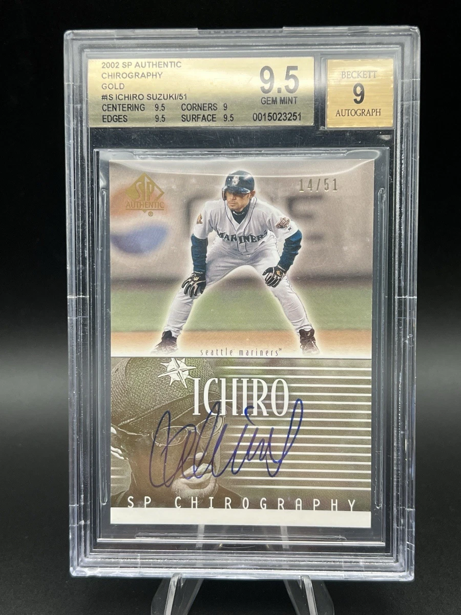 Ichiro Suzuki Seattle Mariners Baseball Autographed Sports Trading