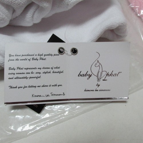Y2K Baby Phat Terry Cloth Halter Dress ~ Swimsuit Cover-up ~ 4 Colors ~ NWT - Picture 5 of 33