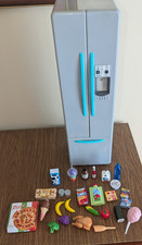 My Life Play Kitchen Light and Sound Refrigerator with Play Food