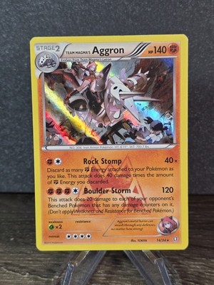 Double Crisis #14/34 Team Magma's Aggron