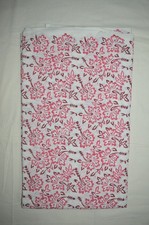NO TARRIF CHARGES 100 ZK 189 Hand Block Floral Print 100 Cotton Fabric 1 Yard