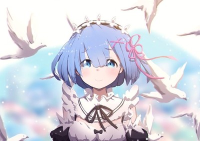 Girls Rem Rezero Kara Hajimeru Isekai Seikatsu CCG Anime Playmat Desk Mat