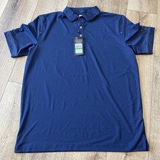 NWT Callaway Polo Shirt Mens Size S Opti Dri Peacoat Blue Stretch Performance