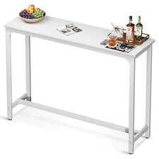 ODK 55 Inch Bar Table, Bar Height Pub Table, Counter Height Bar Table, Rectan...