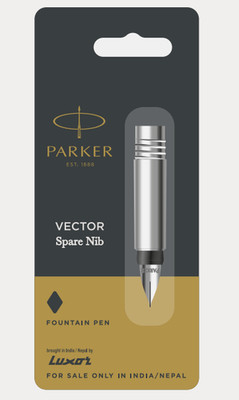 Parker Vector Spare Nib Fountain Pen (Pack Of 3)