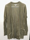 American Eagle Women's Green Cardigan Sweater Size Small Long Sleeve Open Front — photo 1