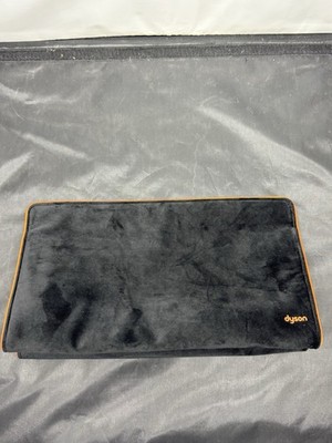 Dyson Airwrap Velvet Travel Storage Bag Magnetic Close - Black/Cooper - Bag Only