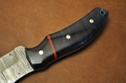 Custom Handmade Damascus Steel Knife With Resin Handle With Cover 275 — photo 5