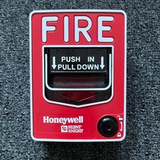 Estación de tracción de alarma de incendio convencional Silent Knight PS-DAH bloqueo hexagonal USADO