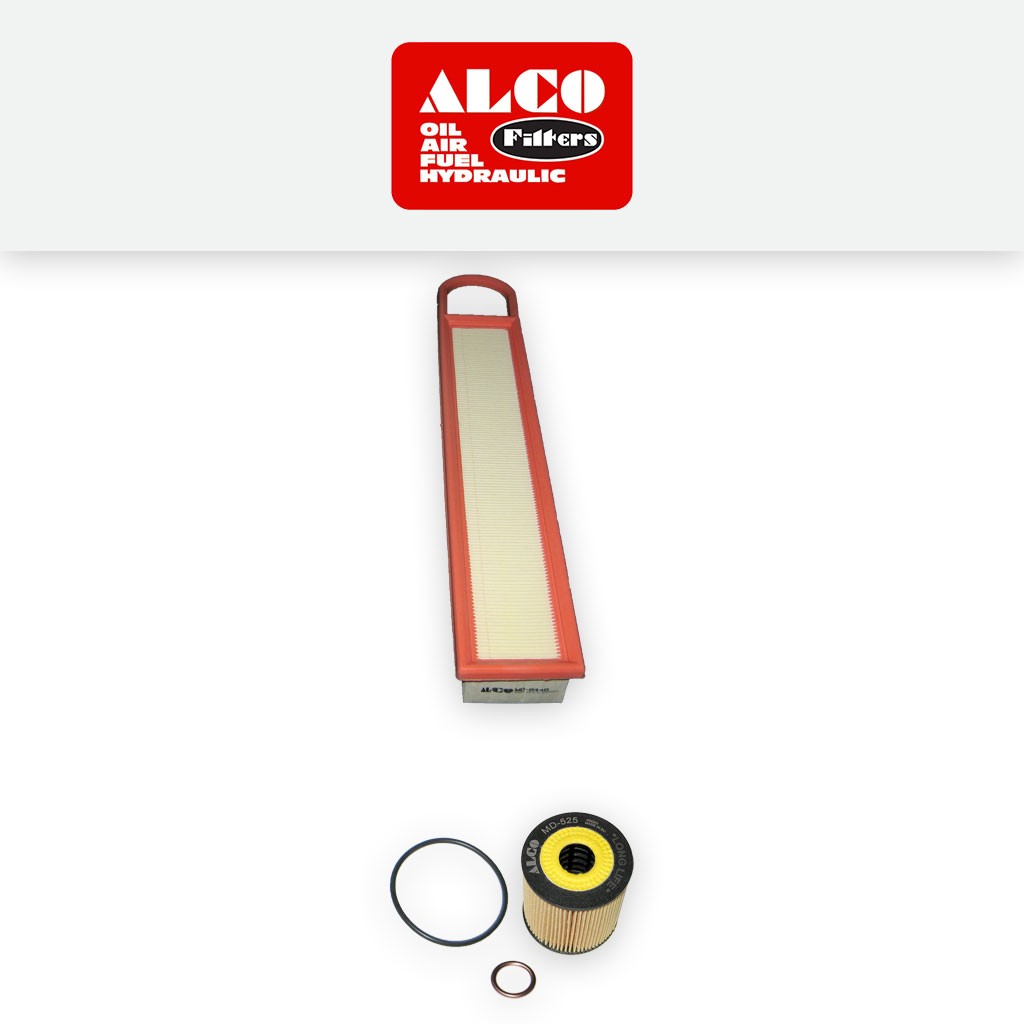 SERVICE KIT for CITROEN C3 II 1.6 VTI ALCO OIL AIR FILTERS (2009-2016)