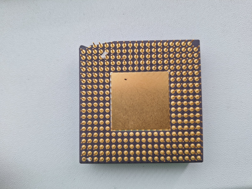 Motorola MC88110RC40H 01F92L 88110 bardzo rzadki RISC vintage CPU GOLD uszkodzony #2 - Zdjęcie 2 z 4