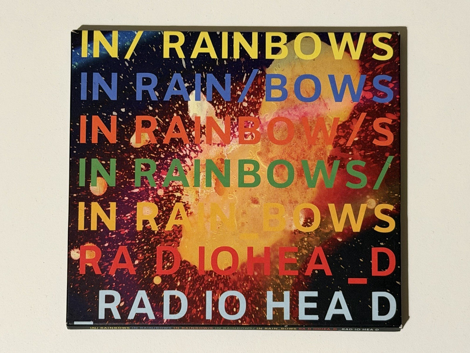 Radiohead In Rainbows CD Digipak Album INCLUDES BOOKLET & STICKERS EXCELLENT