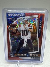 2021 Rookies And Stars Football Red Circles Ab-20 Mac Jones Airborne Patriots