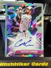 Colton Cowser 2025 Topps Cosmic Chrome CCA-CC Auto Baltimore Orioles
