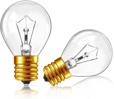 Lava Lamp Bulbs 40 Watt,E17 120V S11 Intermediate 40 Watts, Warm White 2700k 