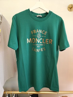 NWT Moncler Men's T Shirts Large 100%cotton Orig $420