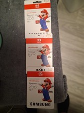 3 Nintendo Switch 2 256GB MicroSD Express Card Samsung New and Sealed